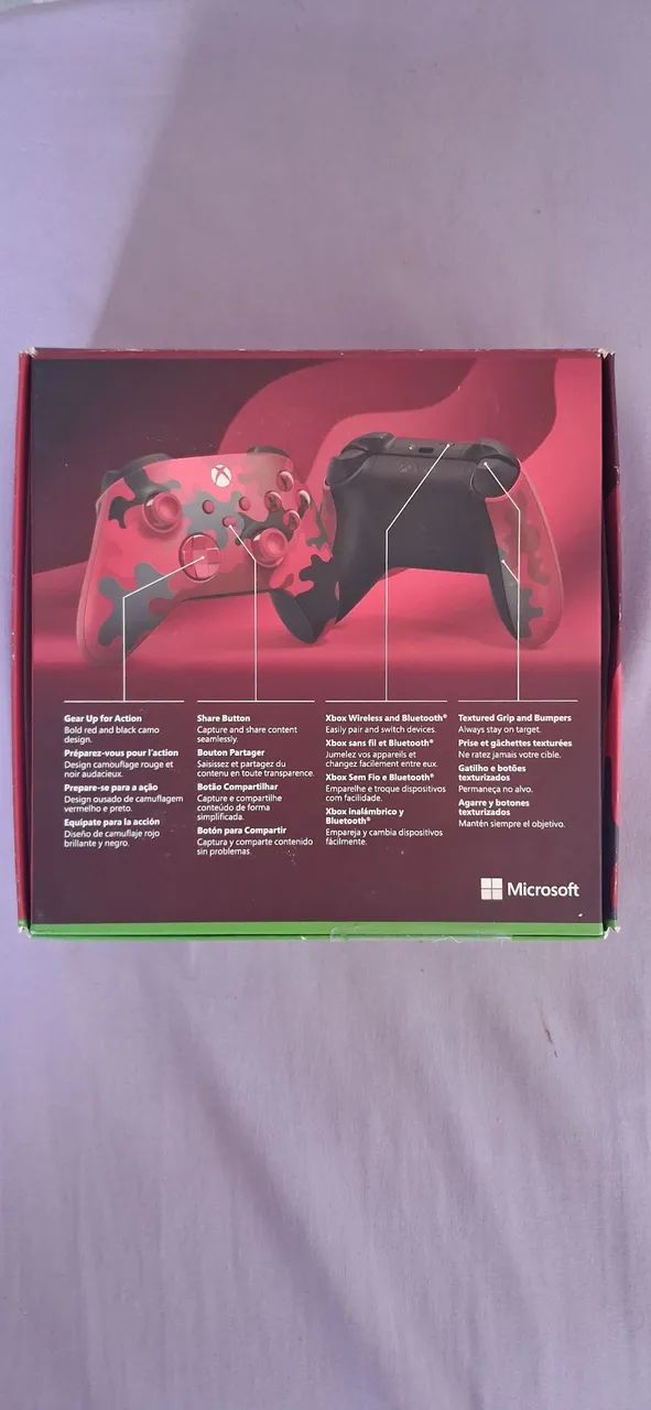 Controle Xbox Daystrike Camo Edição Especial  (Novo e Lacrado) - Foto 2