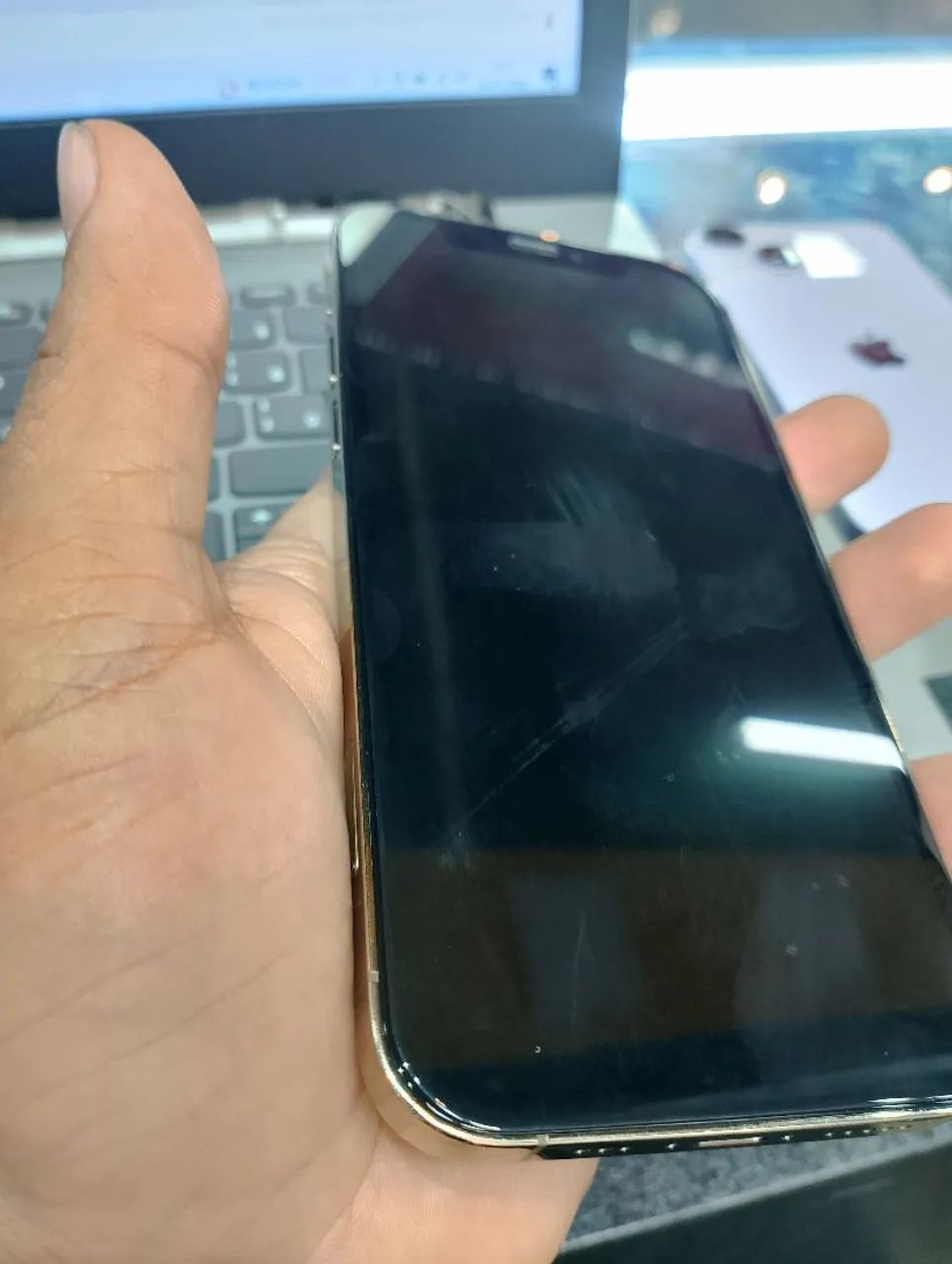 iPhone 12 pro desert 128 GB vendo ou troco  - Foto 4