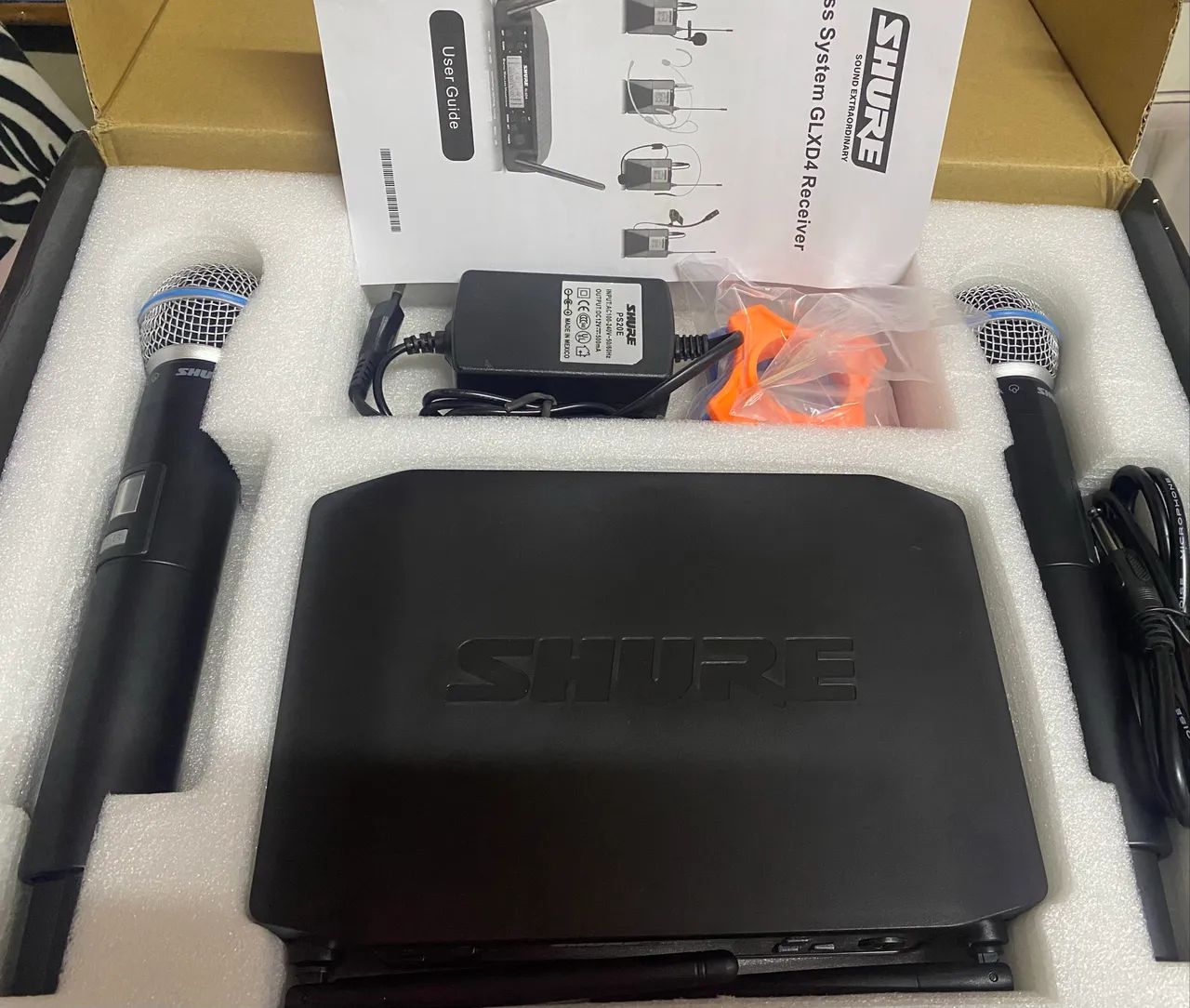 SUPER PROMOÇÃO Microfone SHURE  Wireless System GLXD 4 Receiver - Foto 3