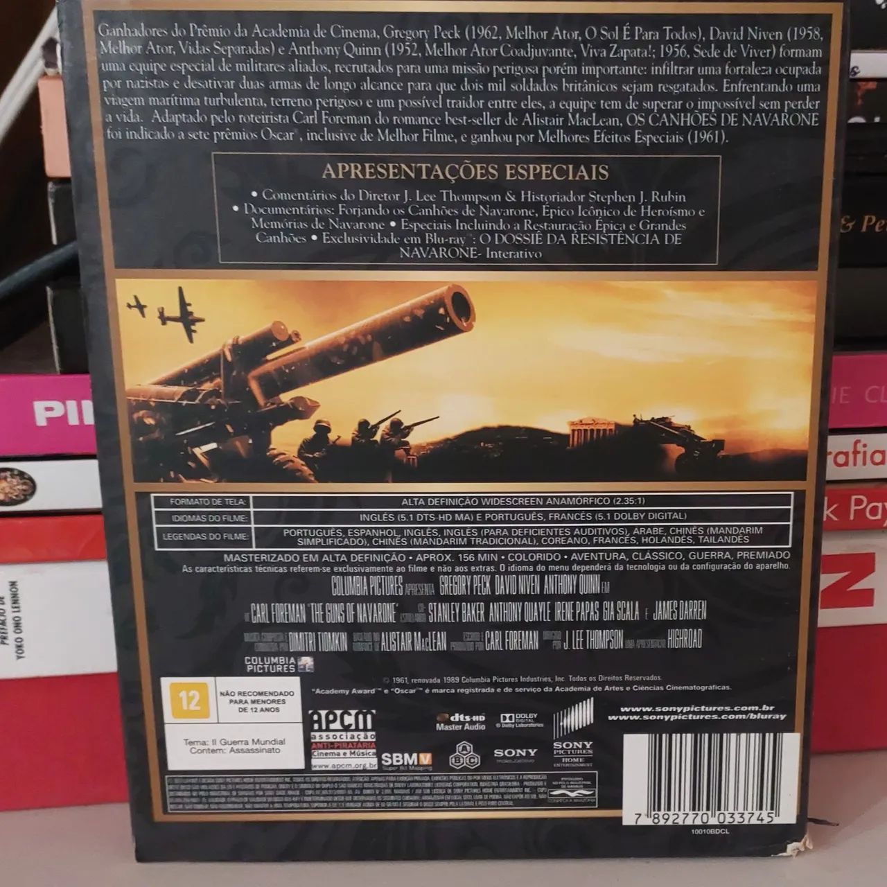 Blu- Ray Os Canhões de Navarone  - Foto 2