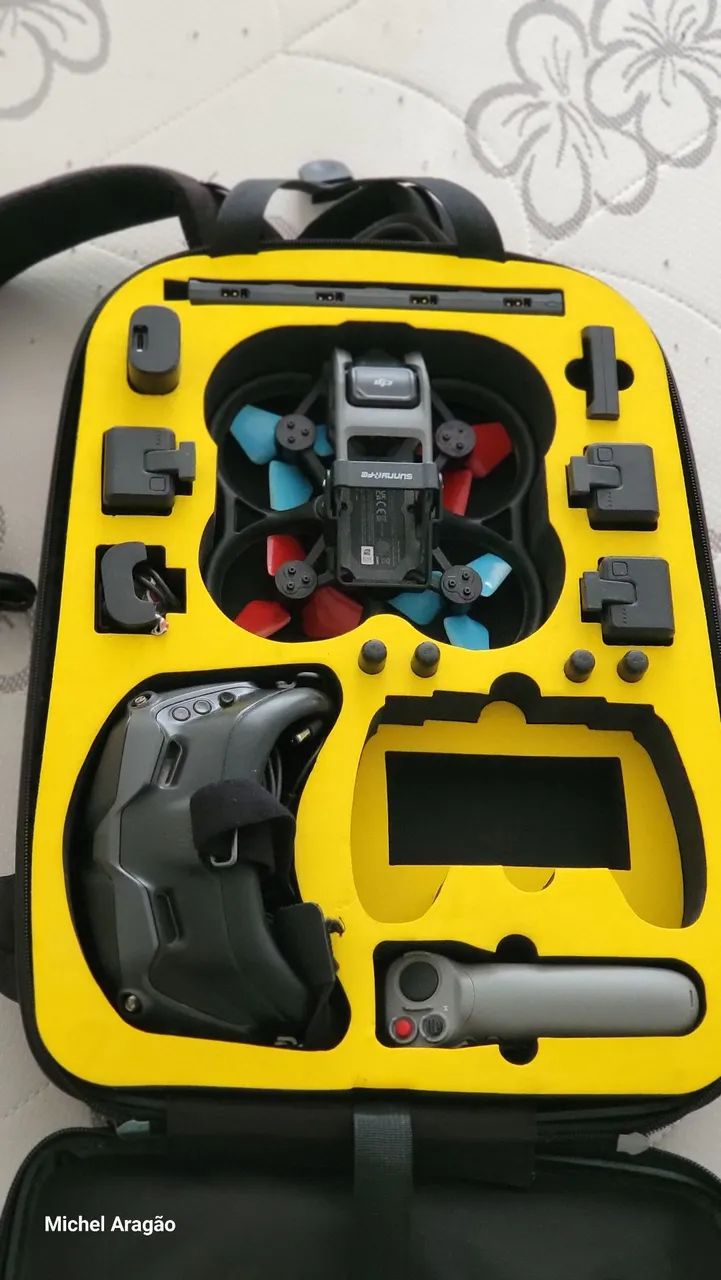 Drone avatar 1 com óculos goggles