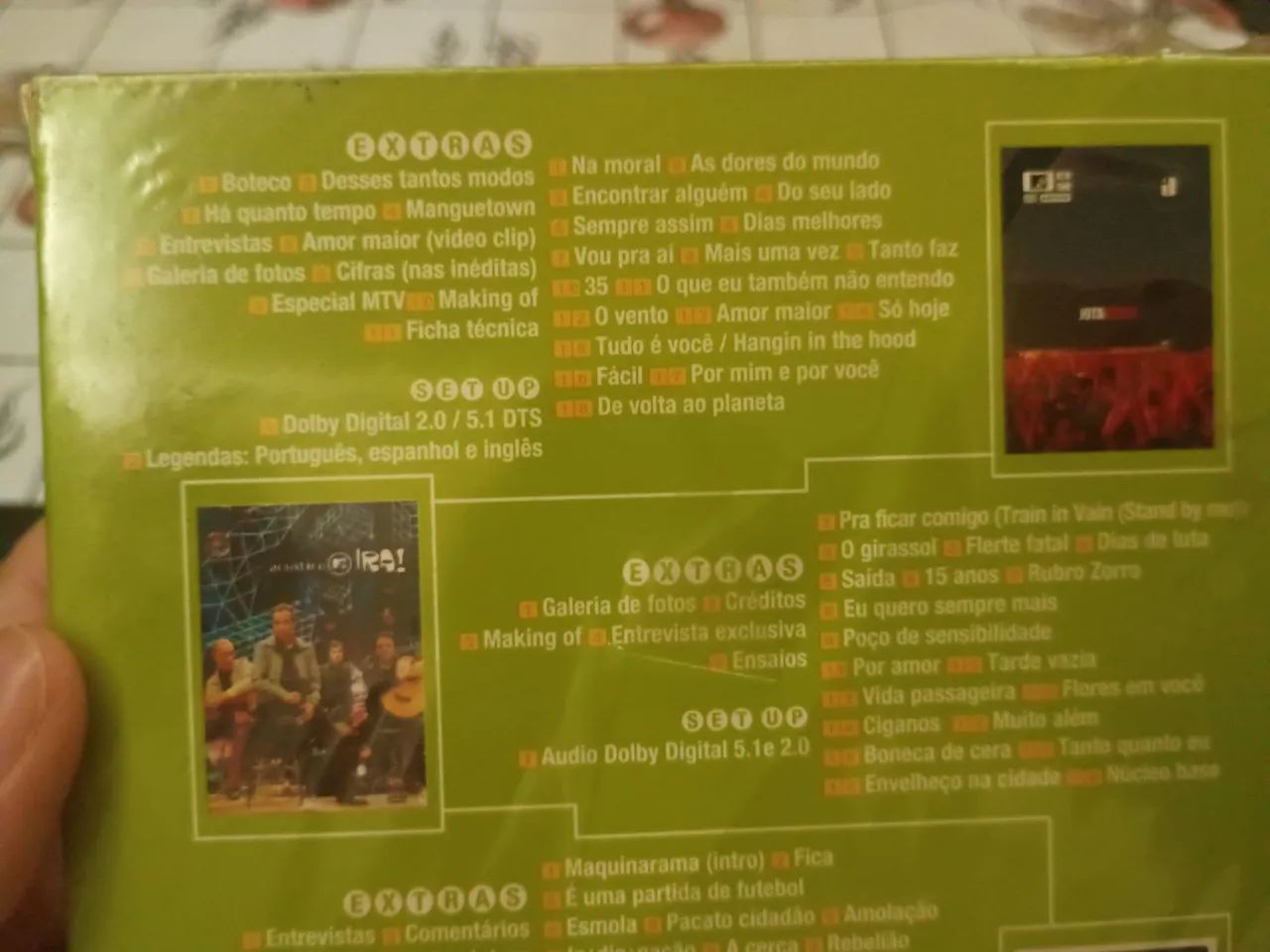 Dvd MTV Skank ,irá ,cidade negra e jota Quest  - Foto 4