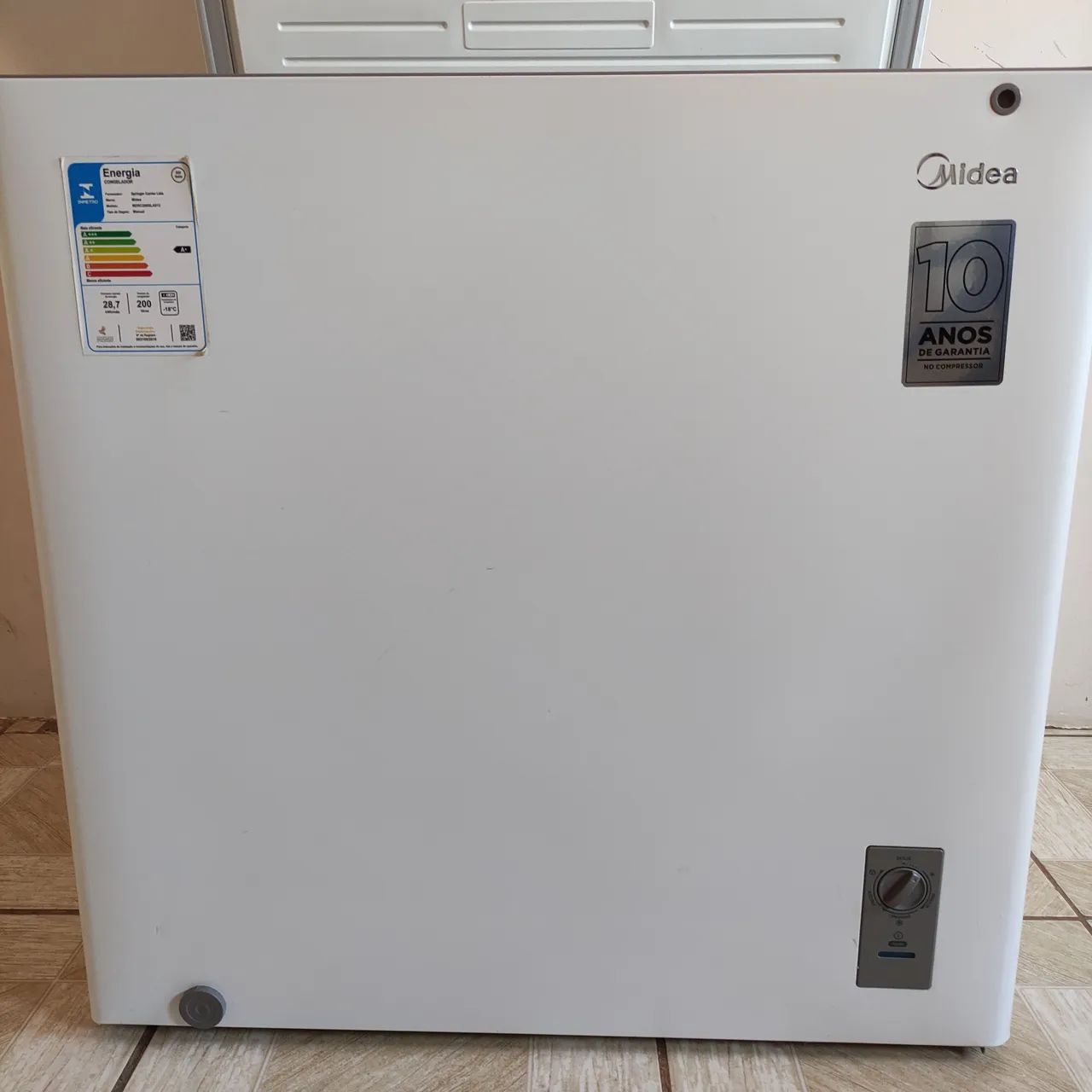 Freezer horizontal Midea 200L