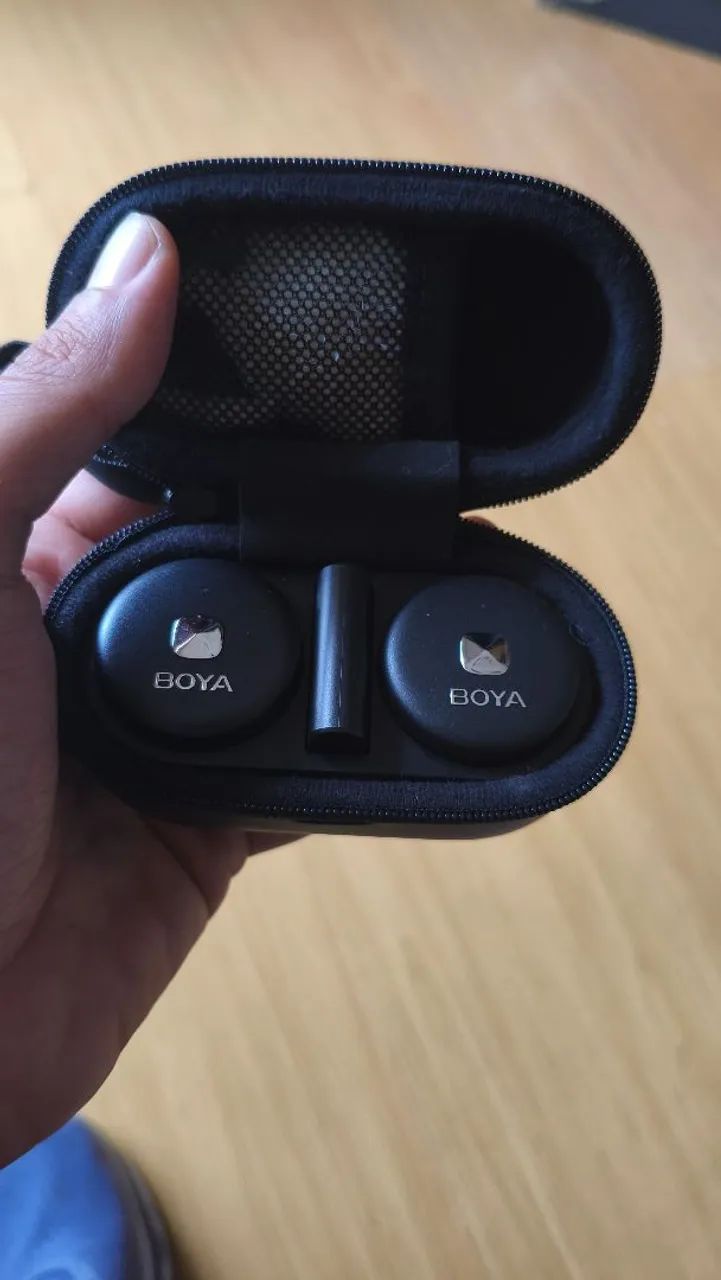 Microfone lapela BOYA OMIC DUAL microfone  - Foto 3