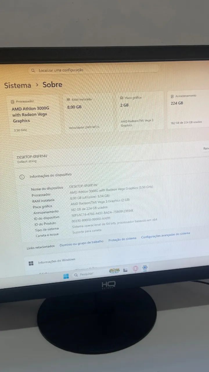 ? VENDE-SE PC COMPLETO COM GABINETE GAMER RGB - Foto 2