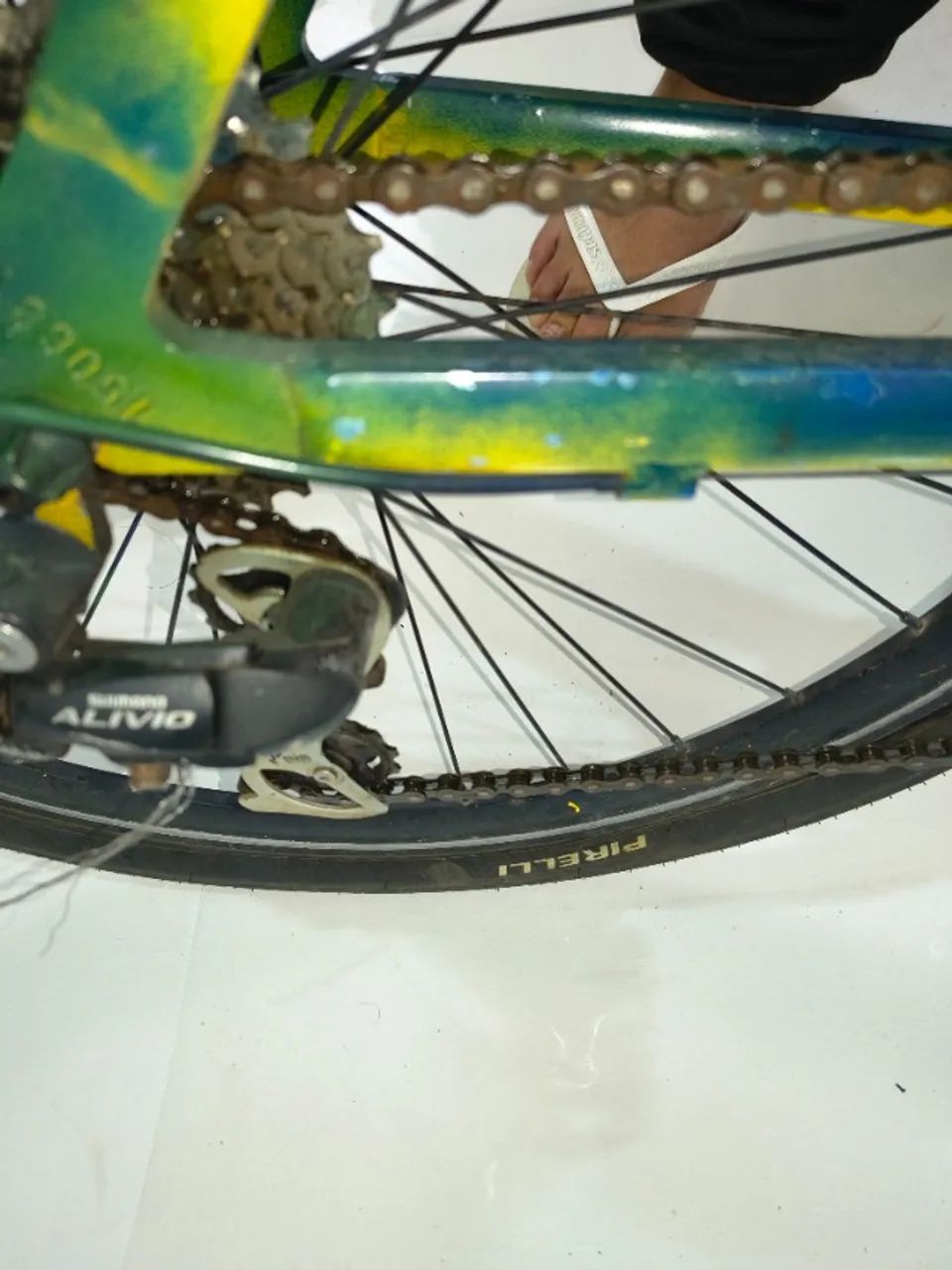 Bicicleta Caloi aluminio aro 26 toda shimano - Foto 3