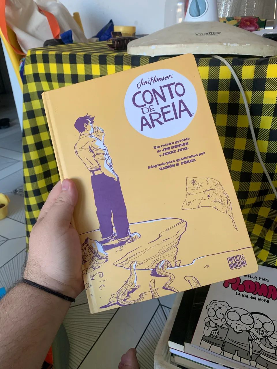 Conto de Areia PIPOCA E NANQUIM 