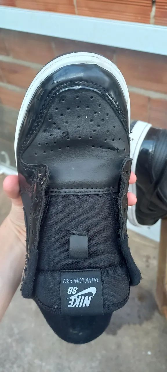 Tênis preto e branco estilo Dunk ? 39/40 - Foto 2