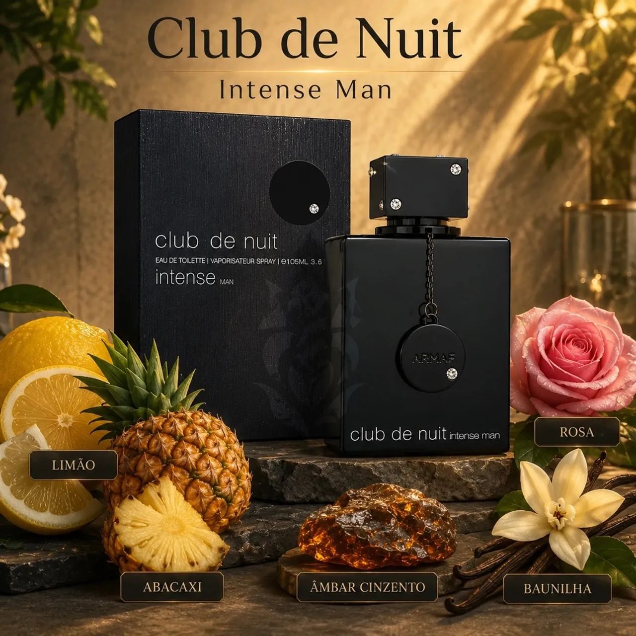 Perfume Árabe Clube De Nuit