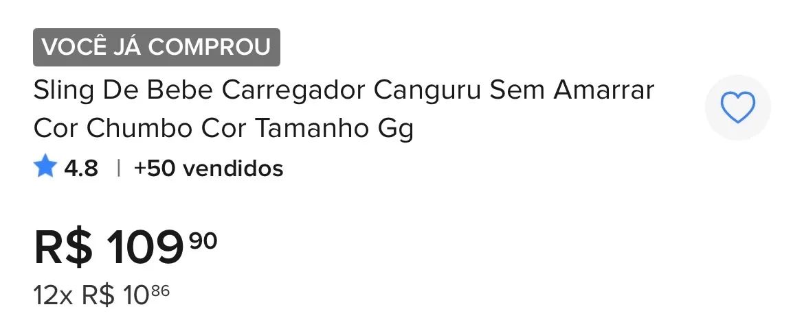 VENDO SLING/CANGURU - Foto 5