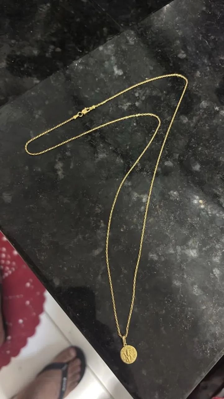 Cordão de ouro 5.5g 18k - Foto 2