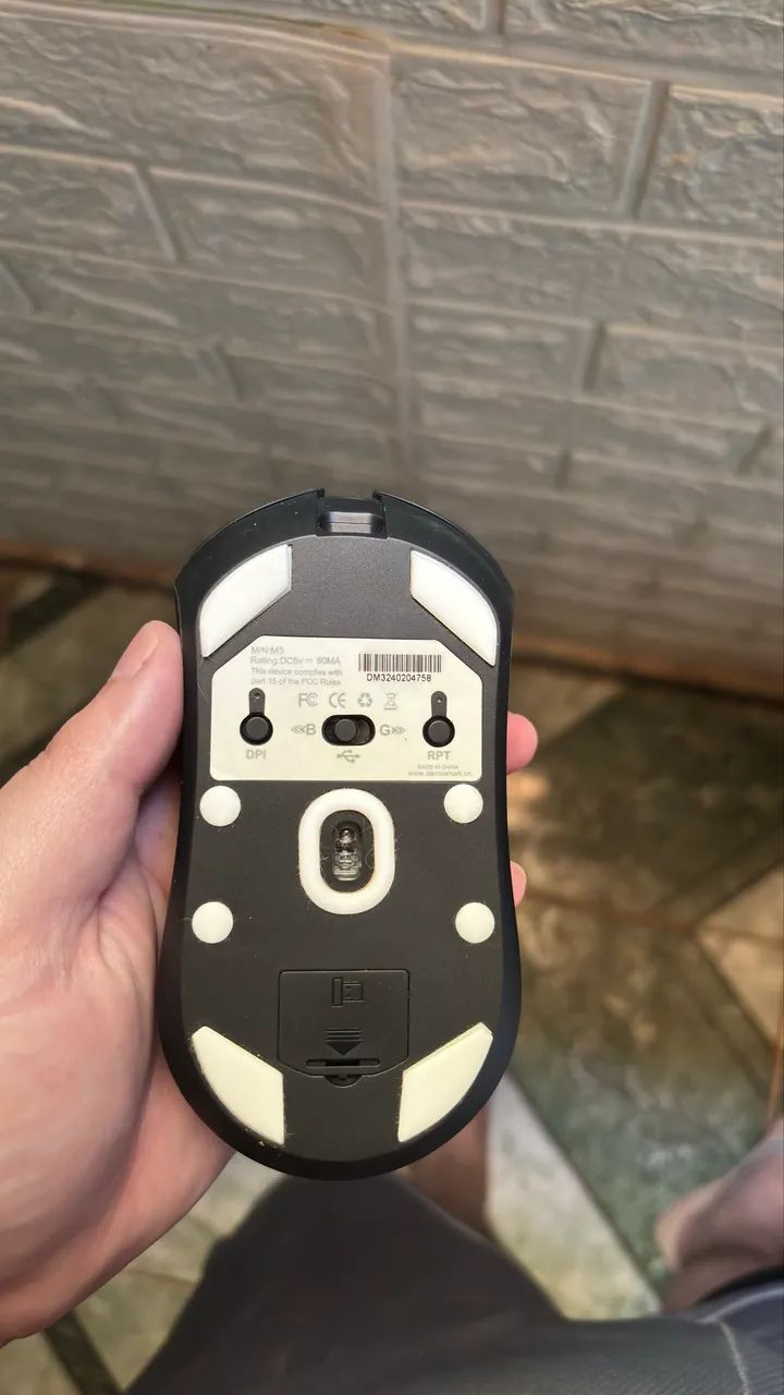 Mouse sem fio Darmoshark M3 - Foto 4