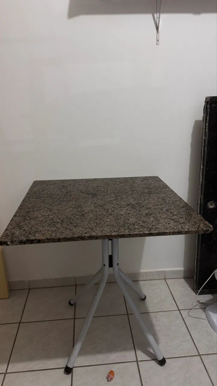 Mesa com tampo de pedra mármore  - Foto 2