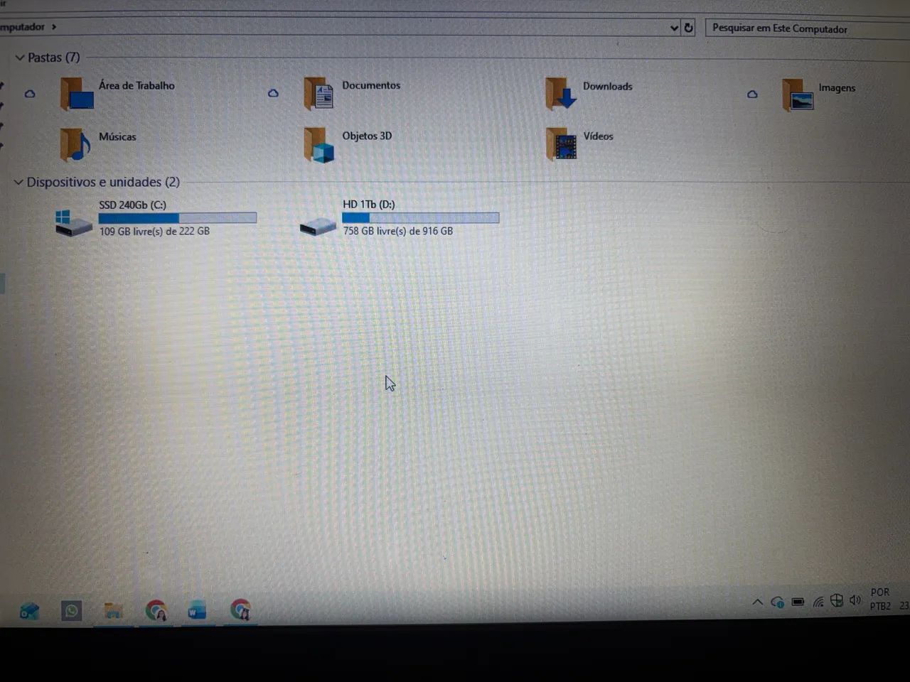 Notebook Dell core i5 8GB SSD 240 GB  + 1TB - Foto 3