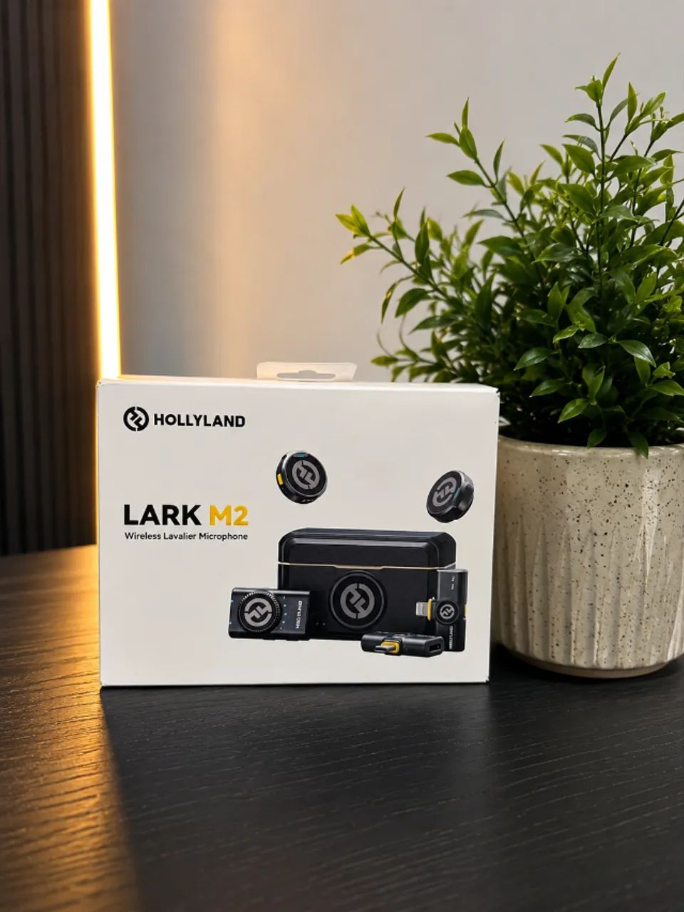 Microfone Hollyland Lark M2 Lightning / Tipo C (Combo) PRONTA ENTREGA