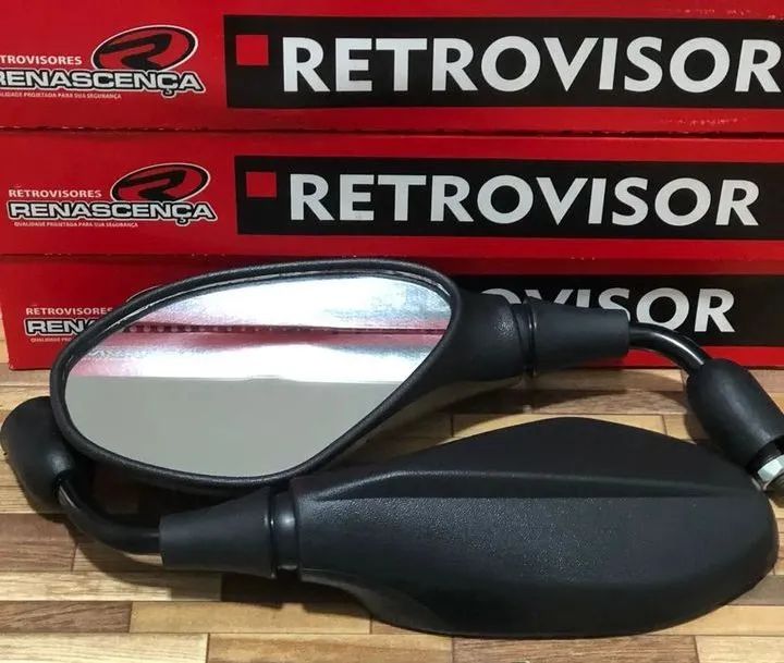 Retrovisor BMW Haste Curta - rosca Honda  - Foto 2