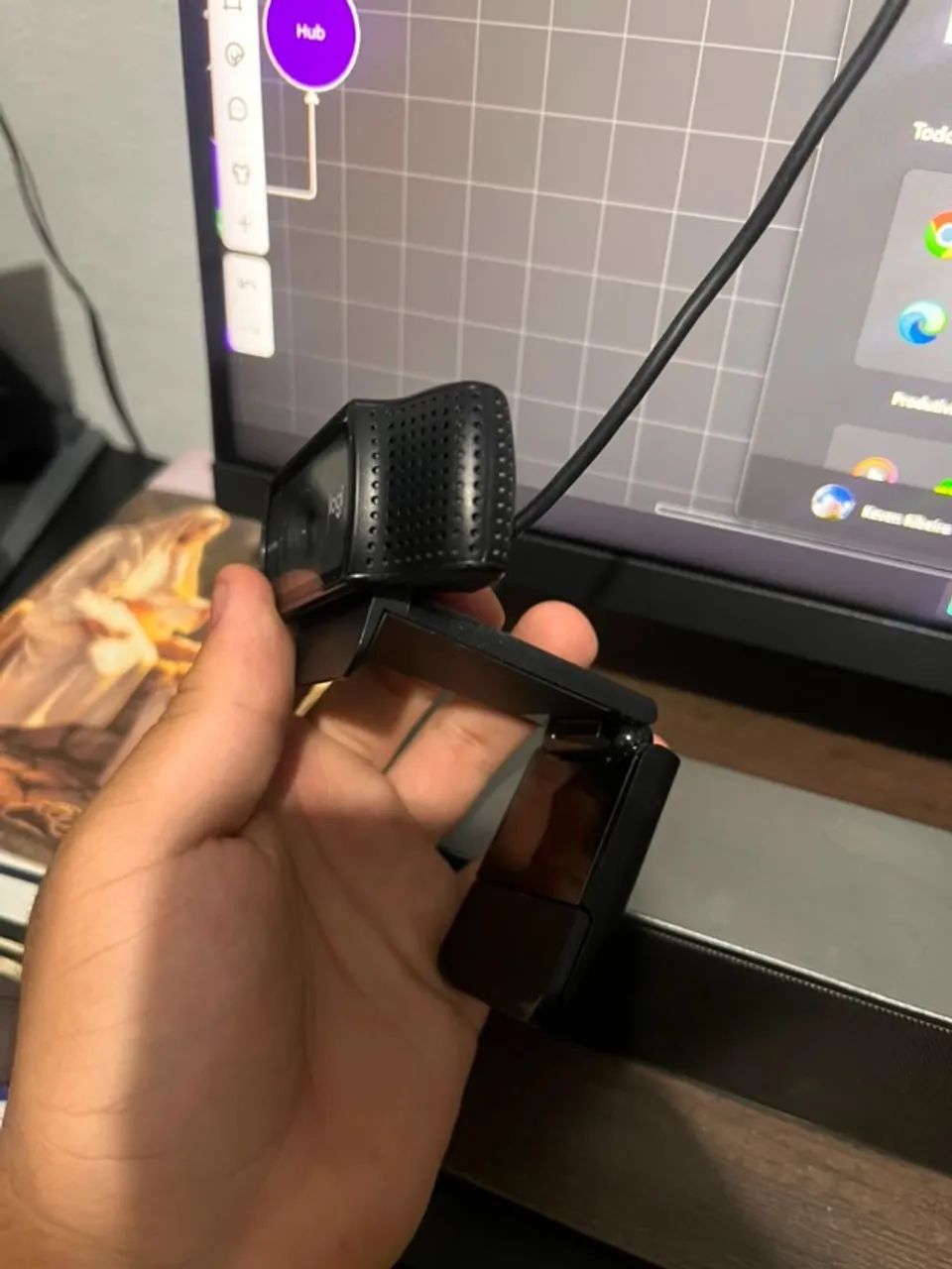 Webcam Logitech C920 FullHD 1080p - Foto 3