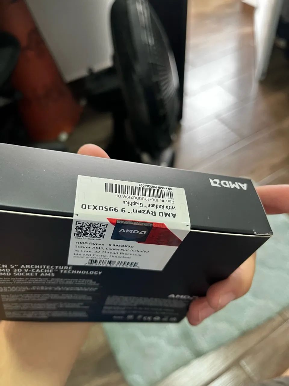 Processador Ryzen 9950XD3 - Foto 2