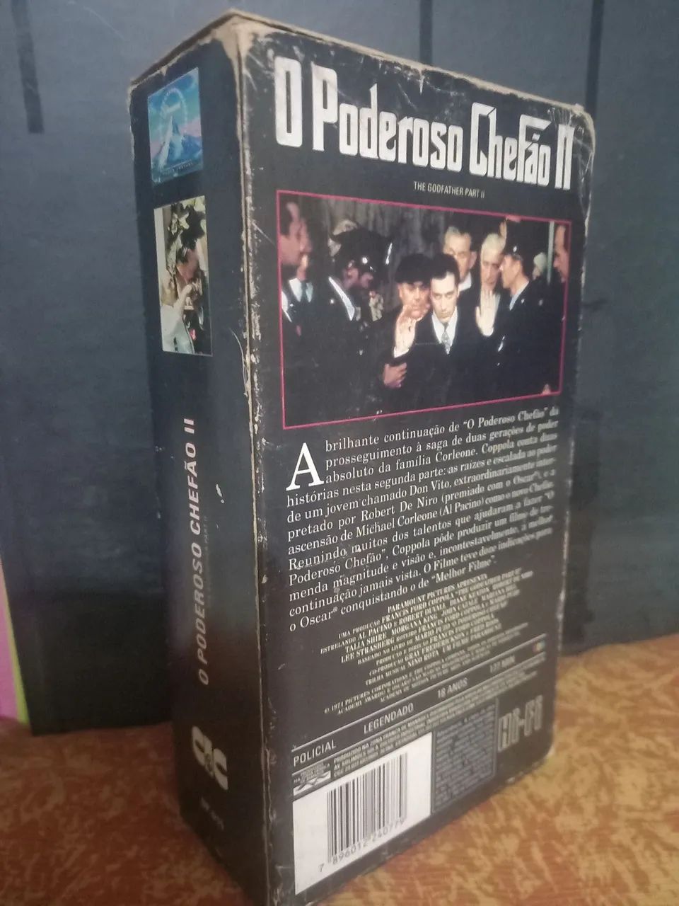 Fita VHS Filme "O Poderoso Chefão ll" Duplo. Leg. - Foto 3