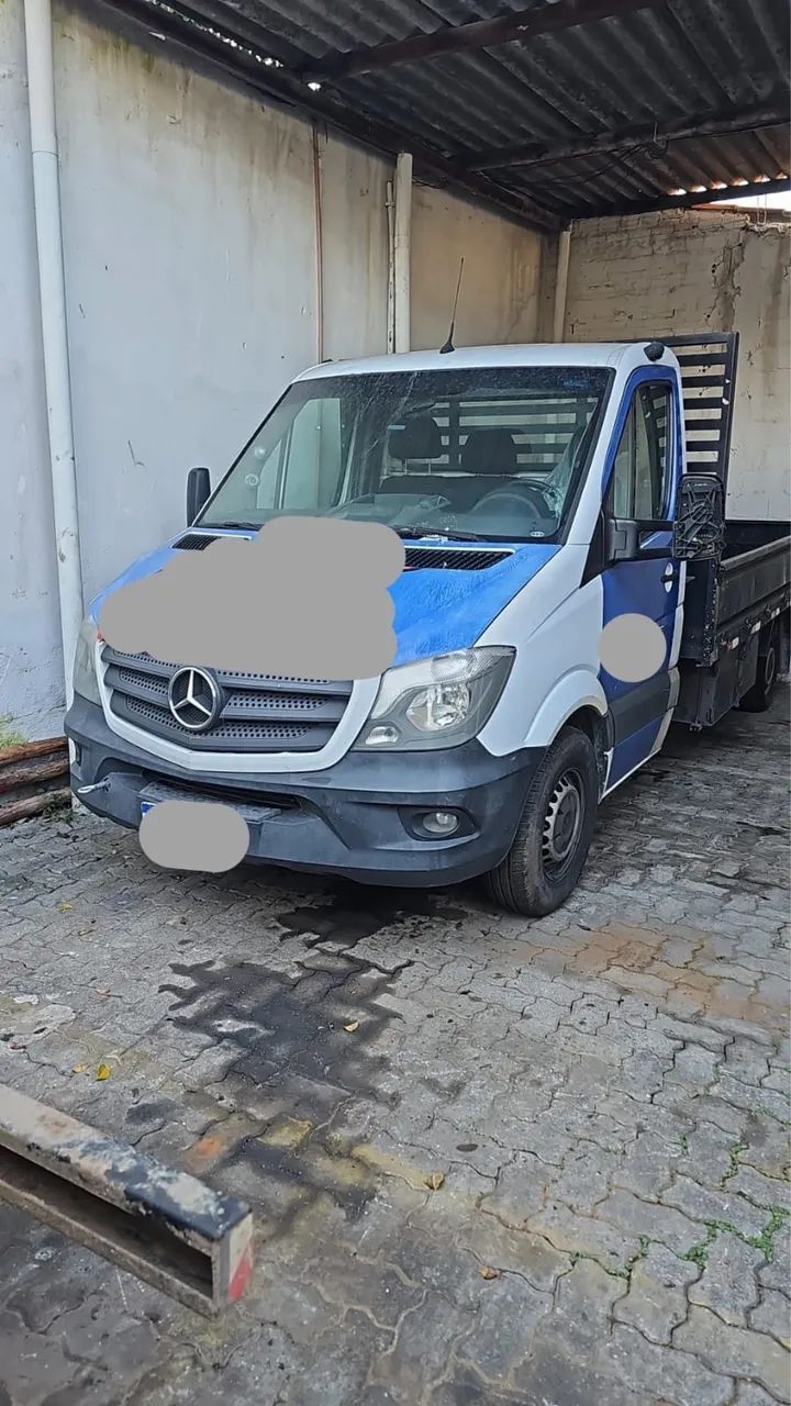 Sprinter 313. Camionete no chassi ano 2018.  