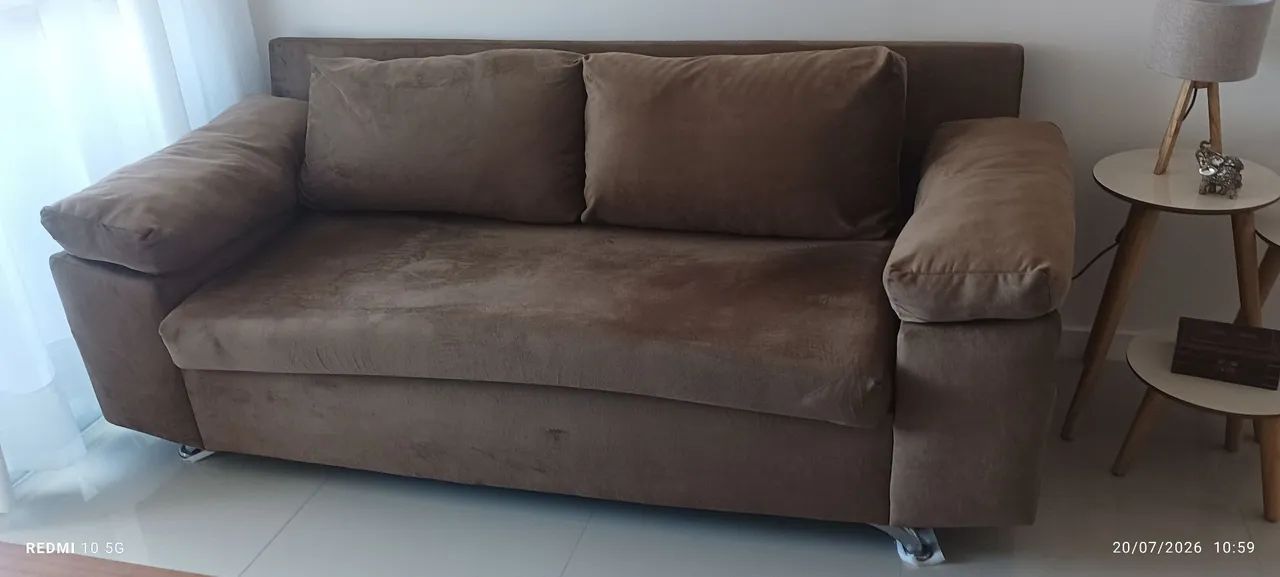 Vendo sofá semi novo  - Foto 3