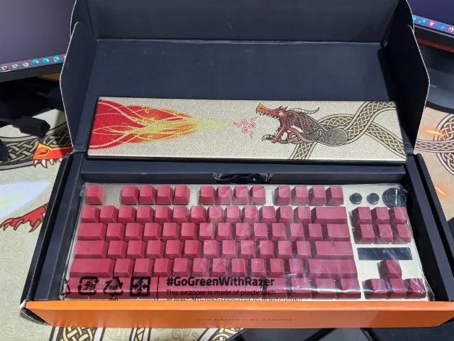 Teclado Razer Huntsman V3 Pro TKL Cs2 - Foto 3