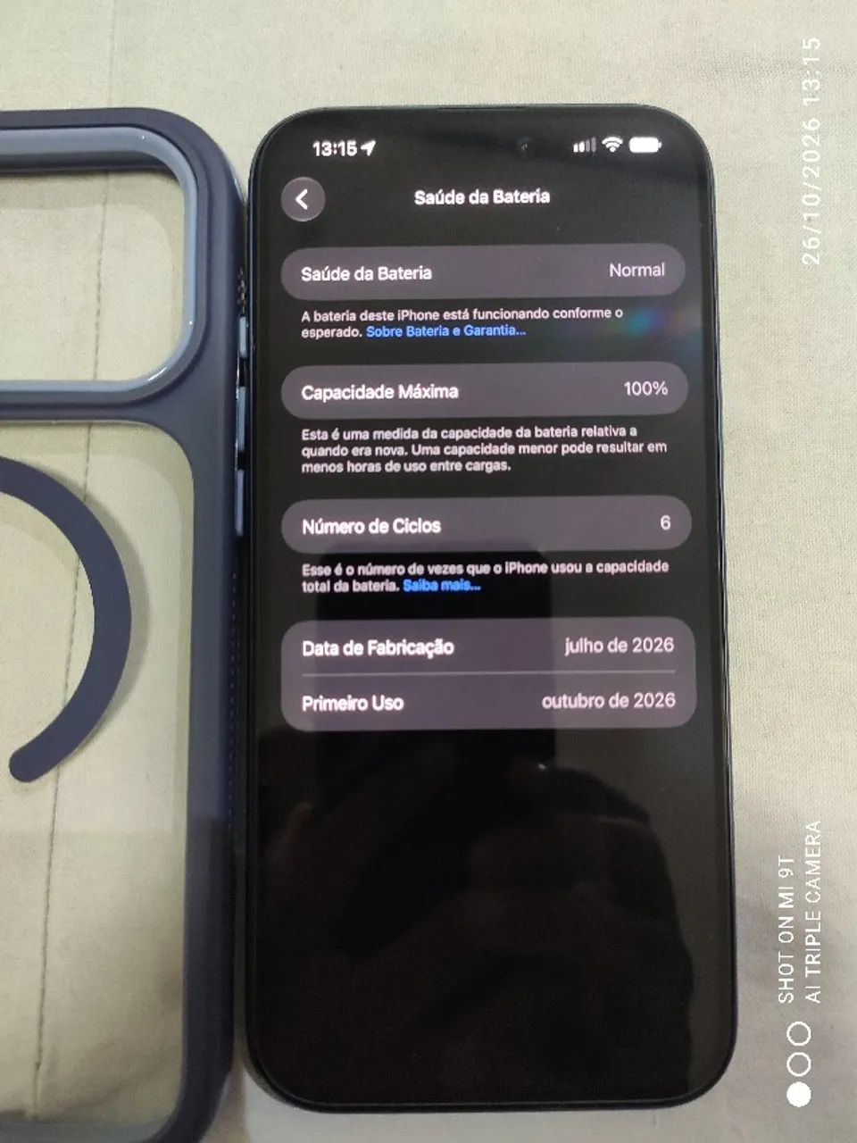 Iphone 17 Pro Max 256GB Azul - Foto 3