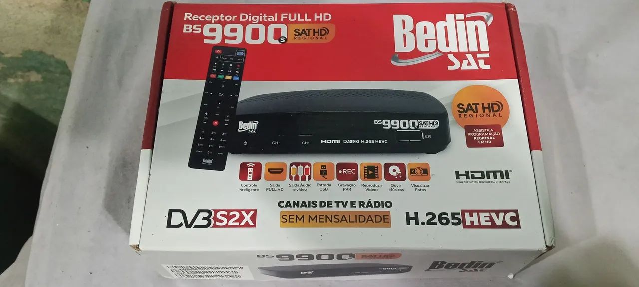 Receptor Digital Bedin