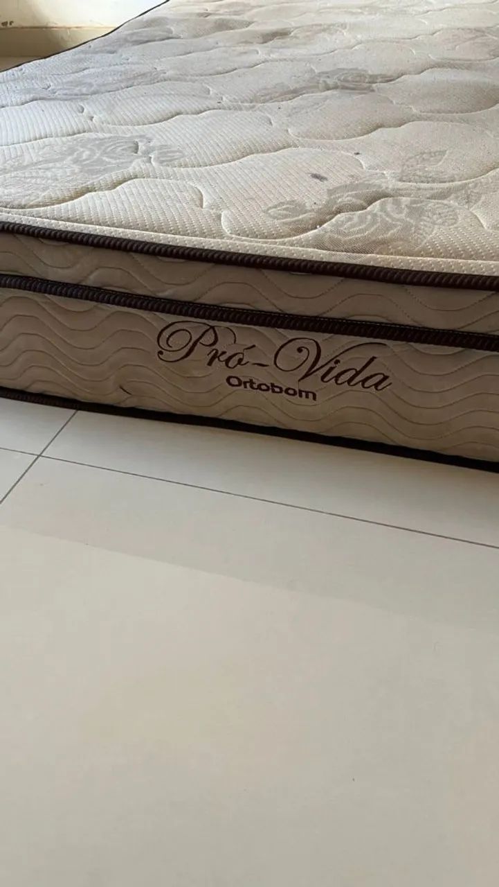 Vendo colchão pró vida,superpocket Ortobom - Foto 4