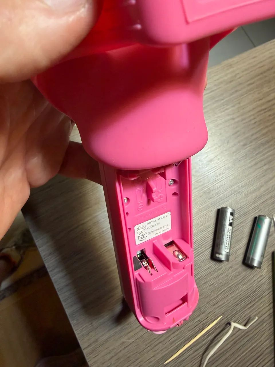 Controle Wii Remote Princesa Peach Mario Rosa - Foto 2