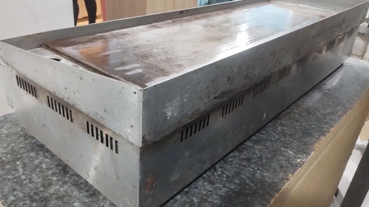 Chapa Bifeteira gás Industrial - Foto 4