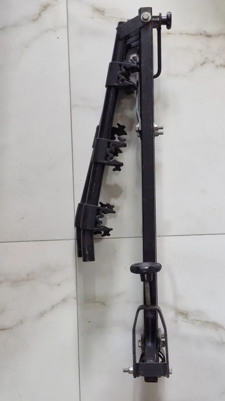 Suporte Transbike para Engate (Leva 2 ou 3 Bikes) - Prático e Resistente! - Foto 4