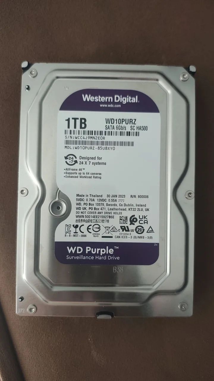 HD purple 1 tera