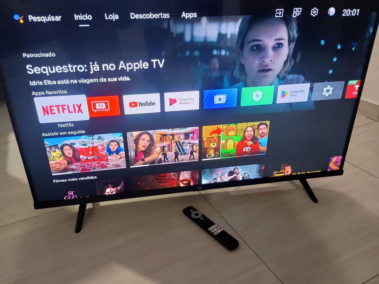 Tv smart Android 43 4k - Foto 2