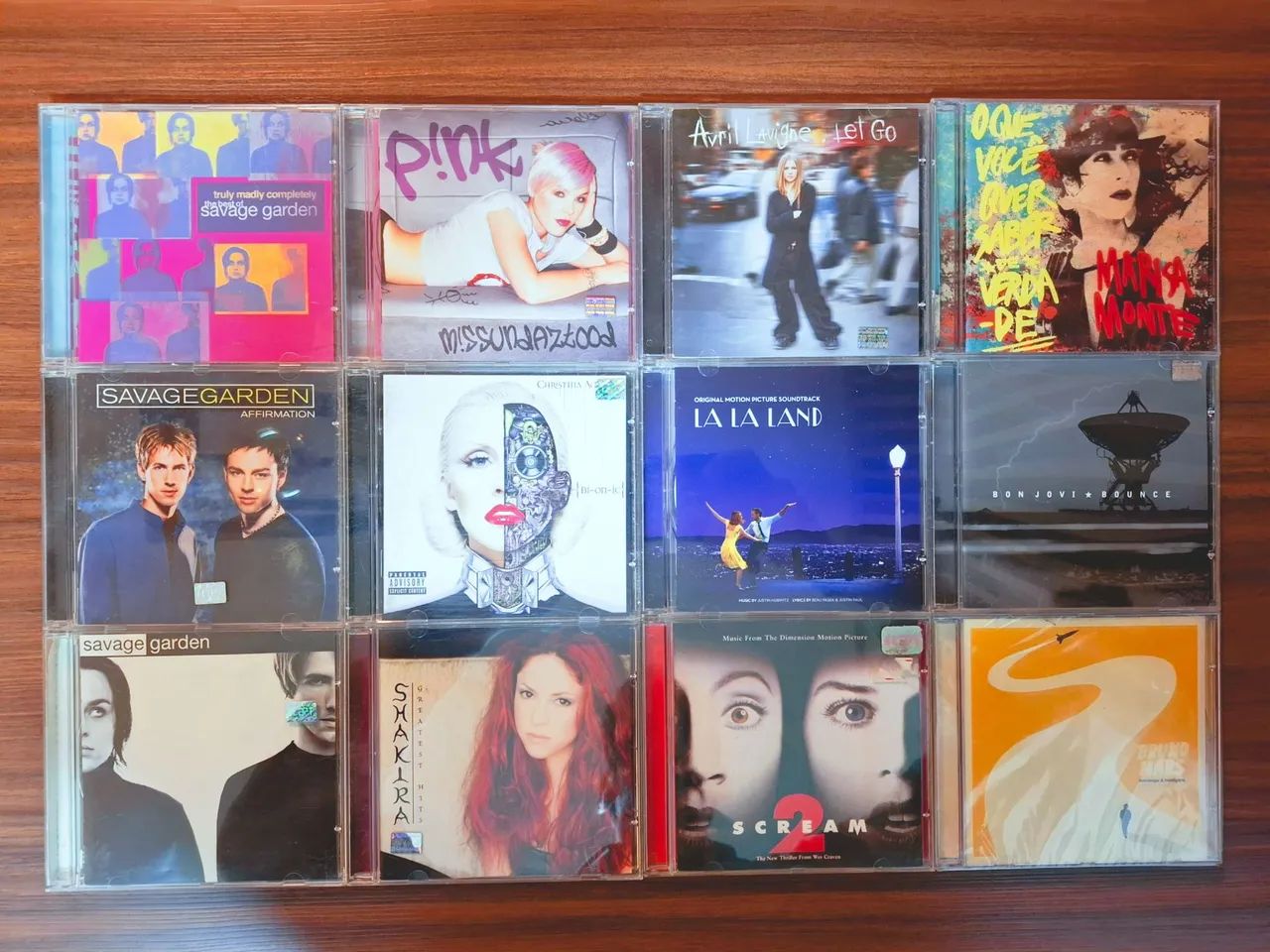 12 CDS: Divas Pop, Trilha Sonora de Filmes, Nacionais, Rock