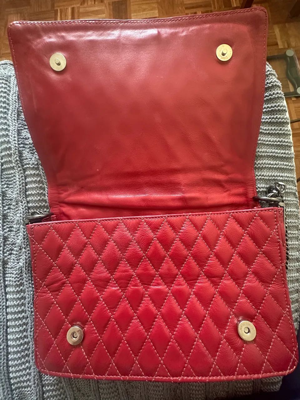 Bolsa couro legítimo bobstore - Foto 3