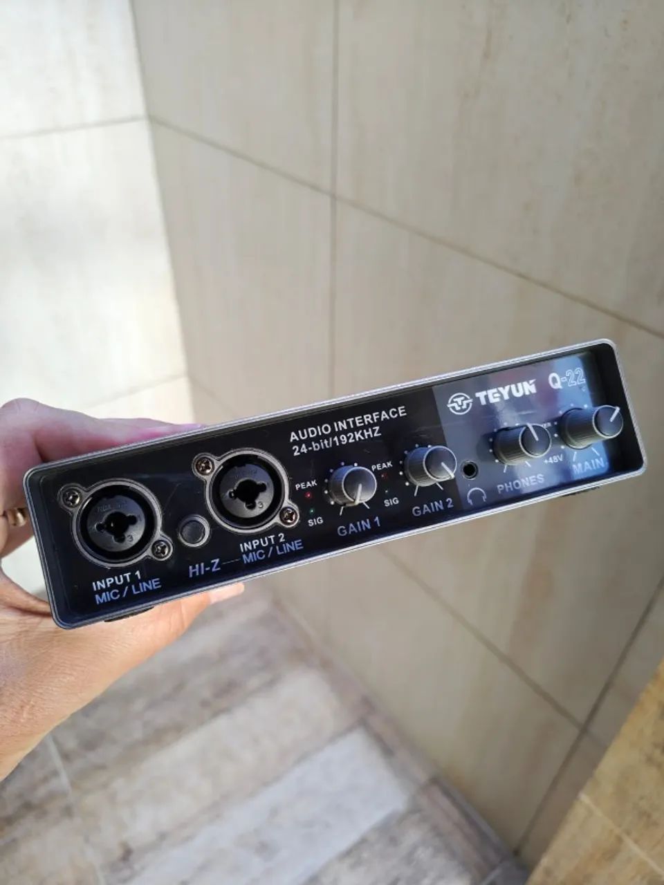 Interface de Audio Teyun Q-22