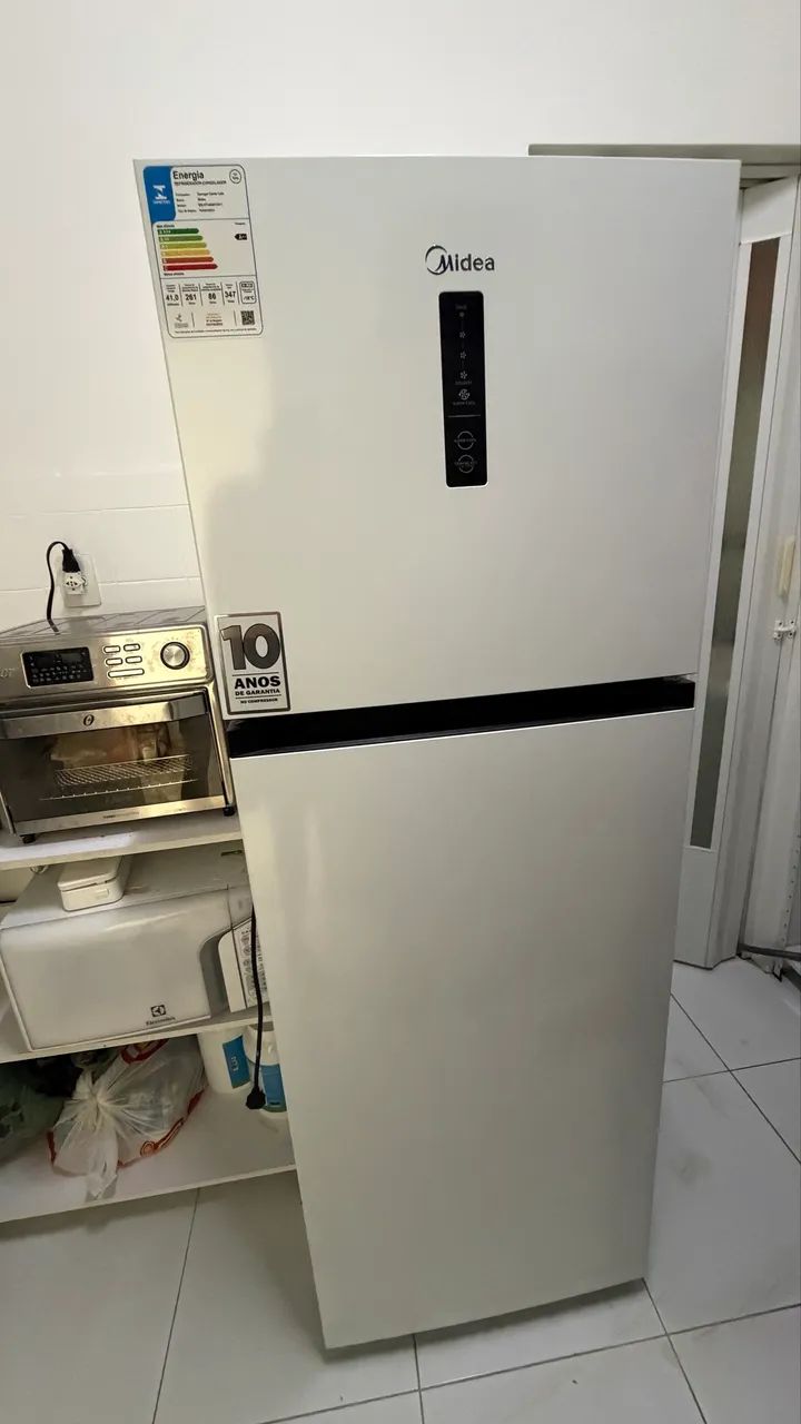 Geladeira duplex Midea 347L - 7 meses de uso  - Foto 2