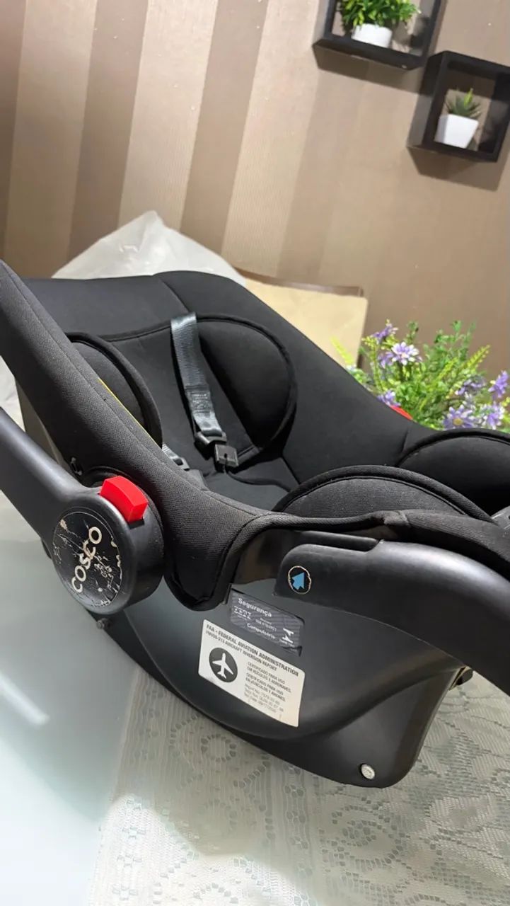 Bebê conforto - Cosco (valor negociável)  - Foto 2