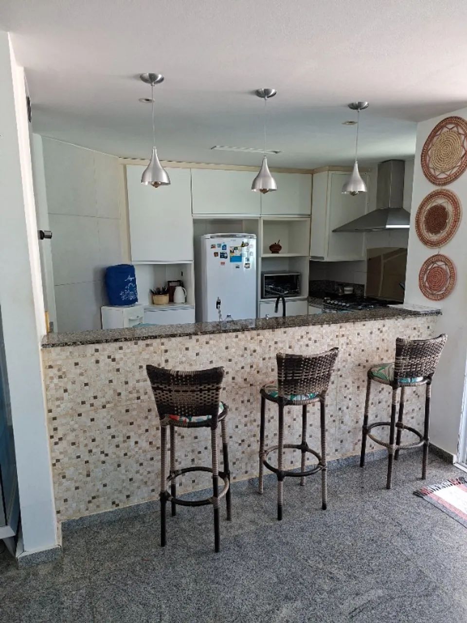 Casa temporada na Barra de São Miguel, mobiliada, 5 quartos, com piscinas. 90m da praia - Foto 10