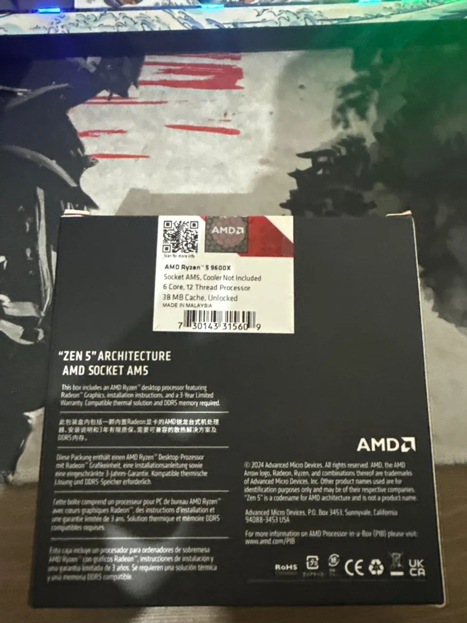 Ryzen 5 9600x (LACRADO) - Foto 2