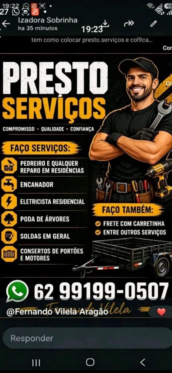 Prestação de serviços 