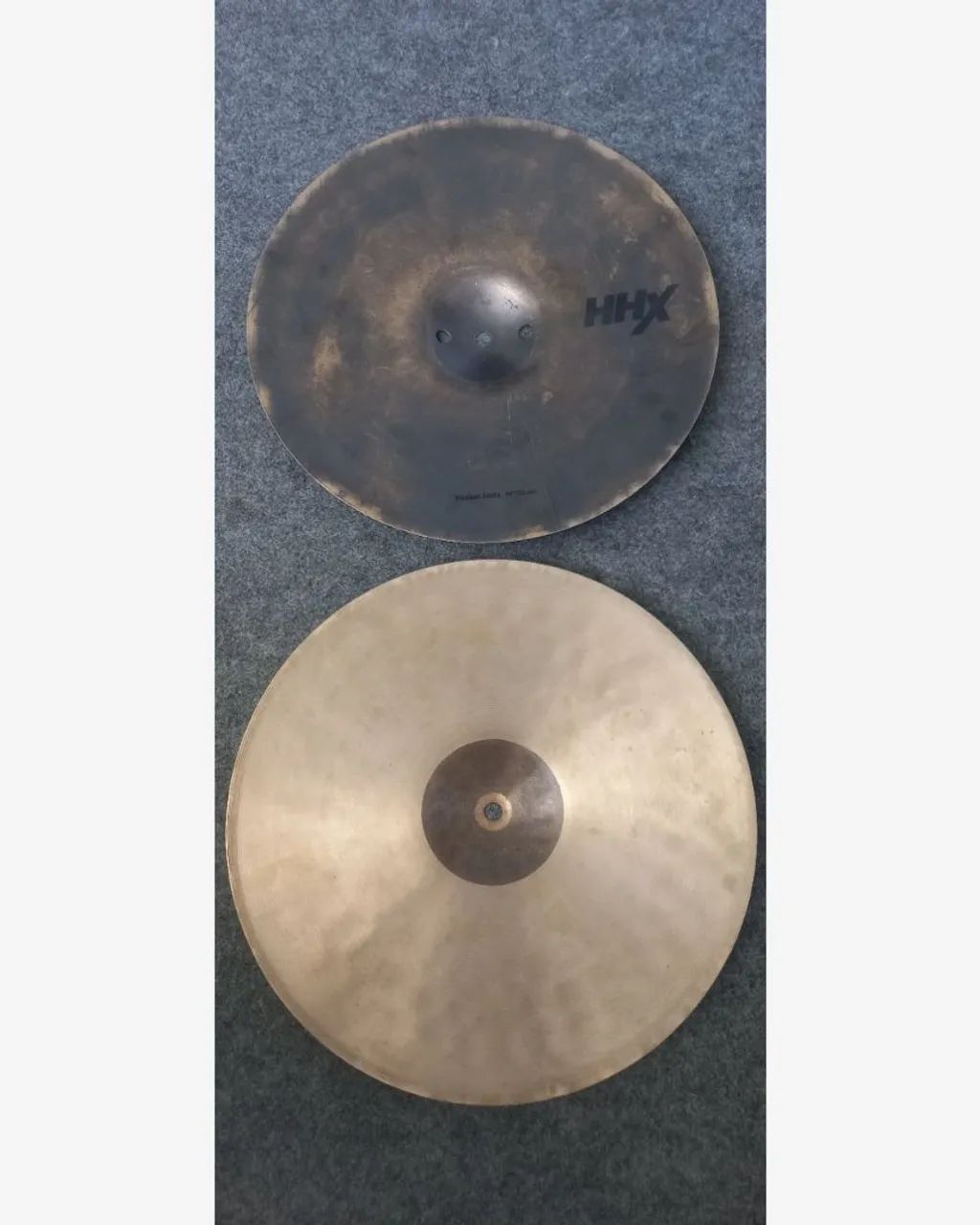 Hi hat SABIAN HHX FUSION HATS 14 polegadas  - Foto 2