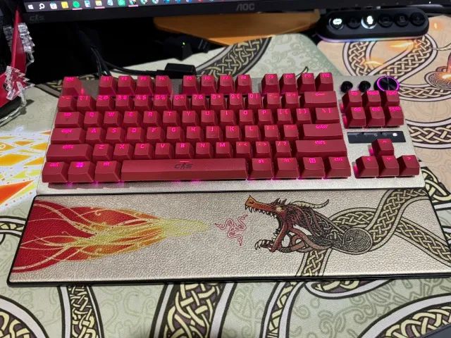 Teclado Razer Huntsman V3 Pro TKL Cs2 - Foto 4