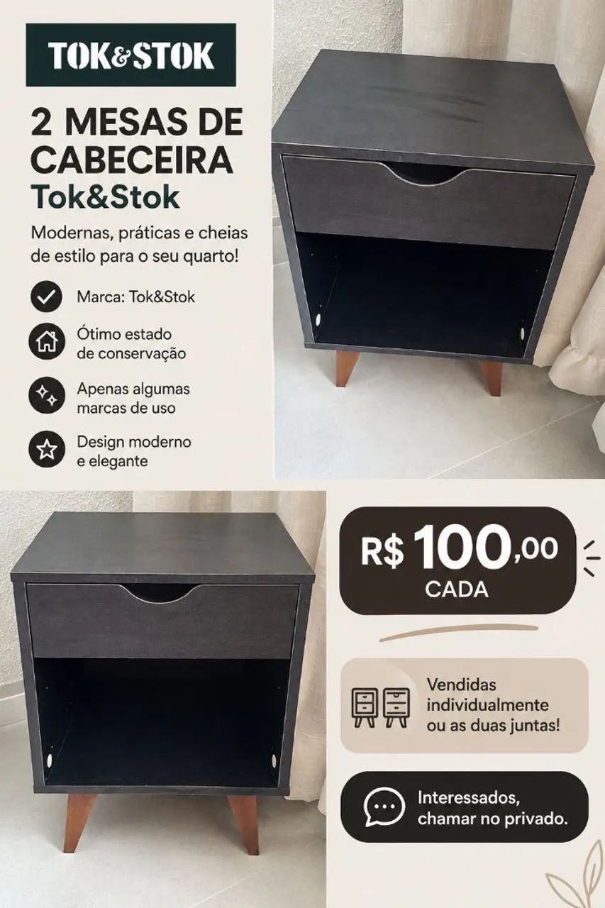 Mesas de cabeceira 