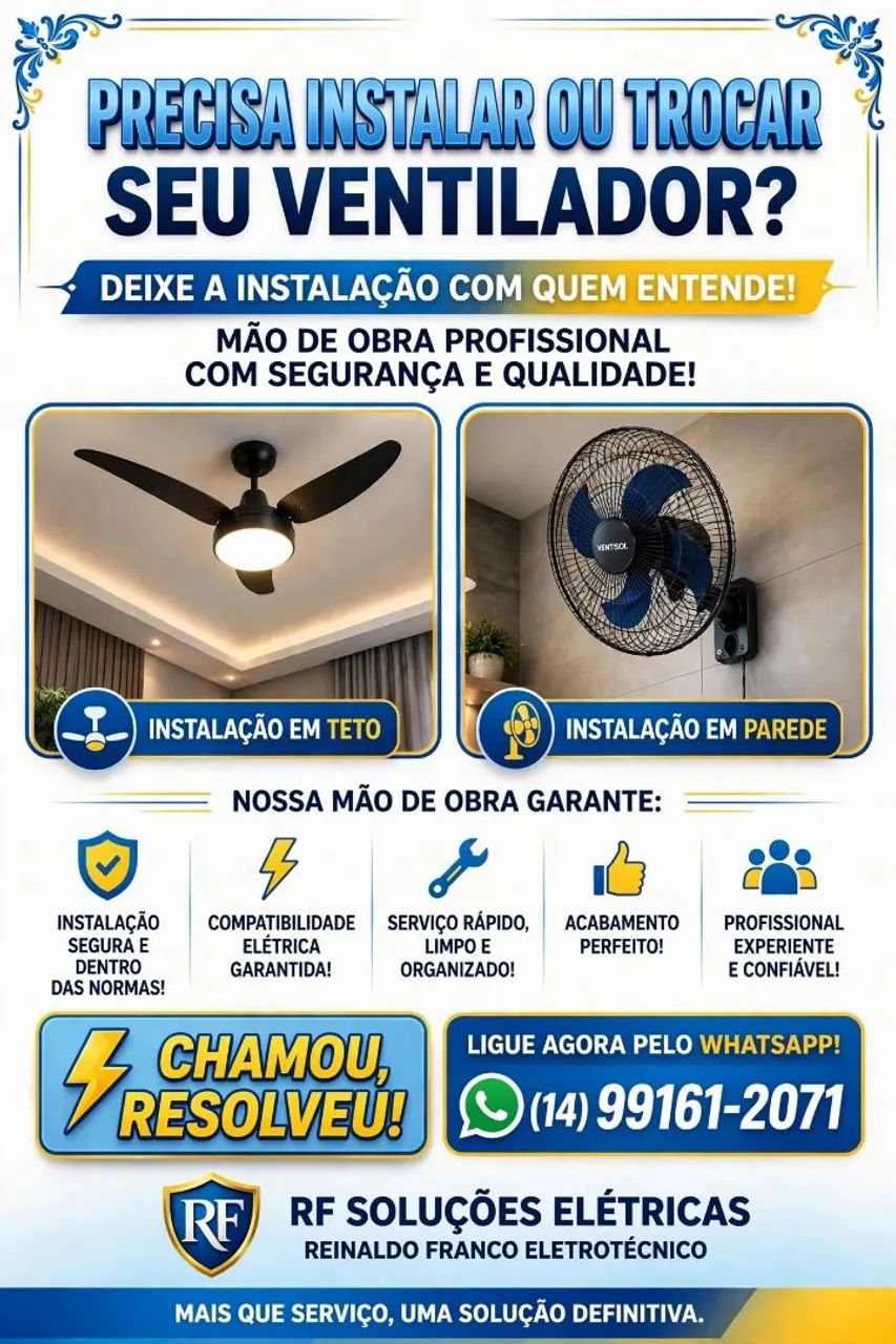 Rf Soluções Elétricas e Ar Condicionado  - Foto 4