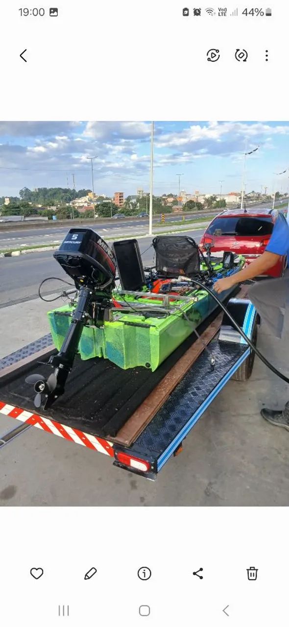 Carretinha para caiaque - Foto 2