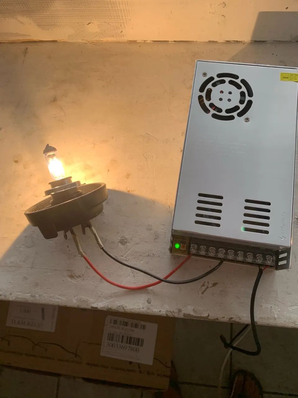Fonte chaveada de 120 amperes 