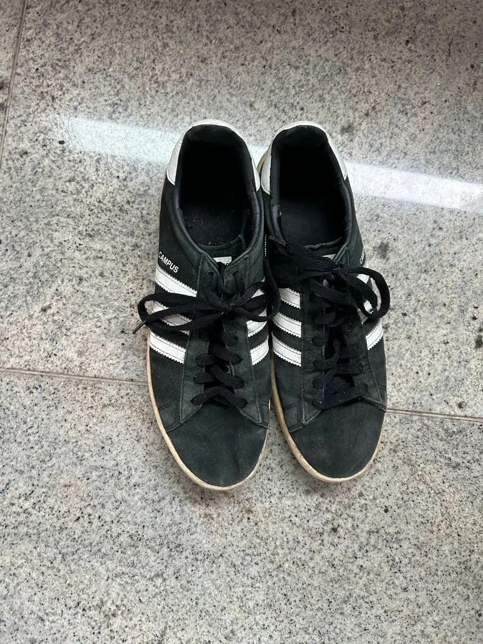 Tênis Adidas Campus Original Preto e Branco - Foto 2