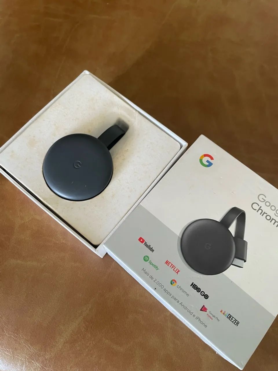 Google Chromecast 3ª Geração Original + Caixa - Foto 2
